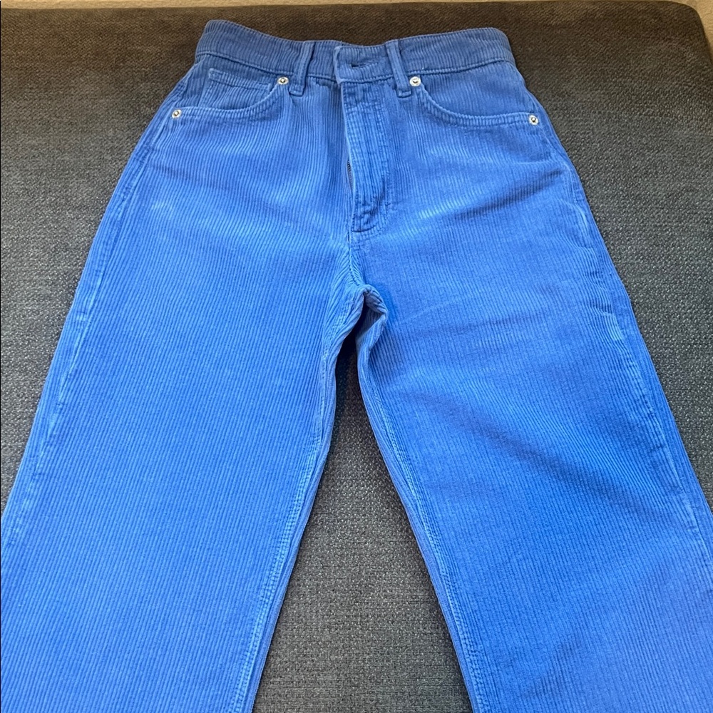 Zara Blue Straight Leg Women's Jeans